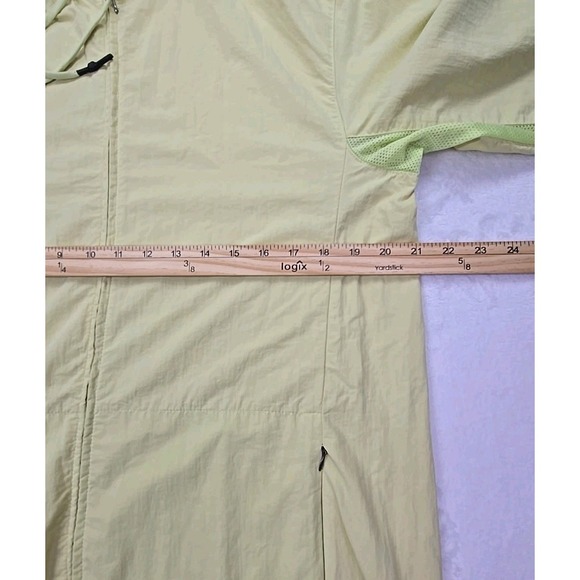 Solumbra Vintage Vented SPF Full Zip Yellow Unisex Small Hoodie USA - Picture 5 of 8